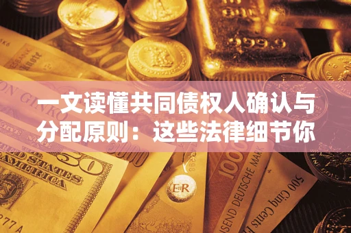 北京一文读懂共同债权人确认与分配原则：这些法律细节你可能不知道